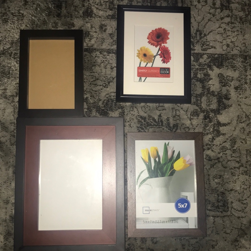 Four picture frames